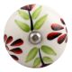 Green Leaf Ceramic Wine Stopper